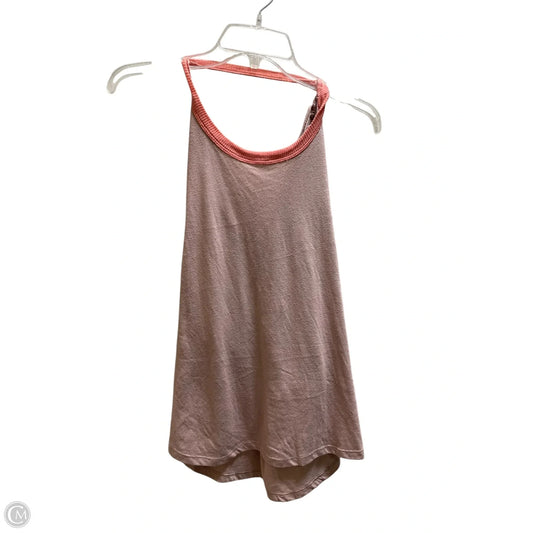 Top Sleeveless By Free People In Pink, Size: S