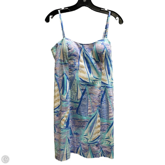 Dress Designer By Lilly Pulitzer In Blue, Size: 4
