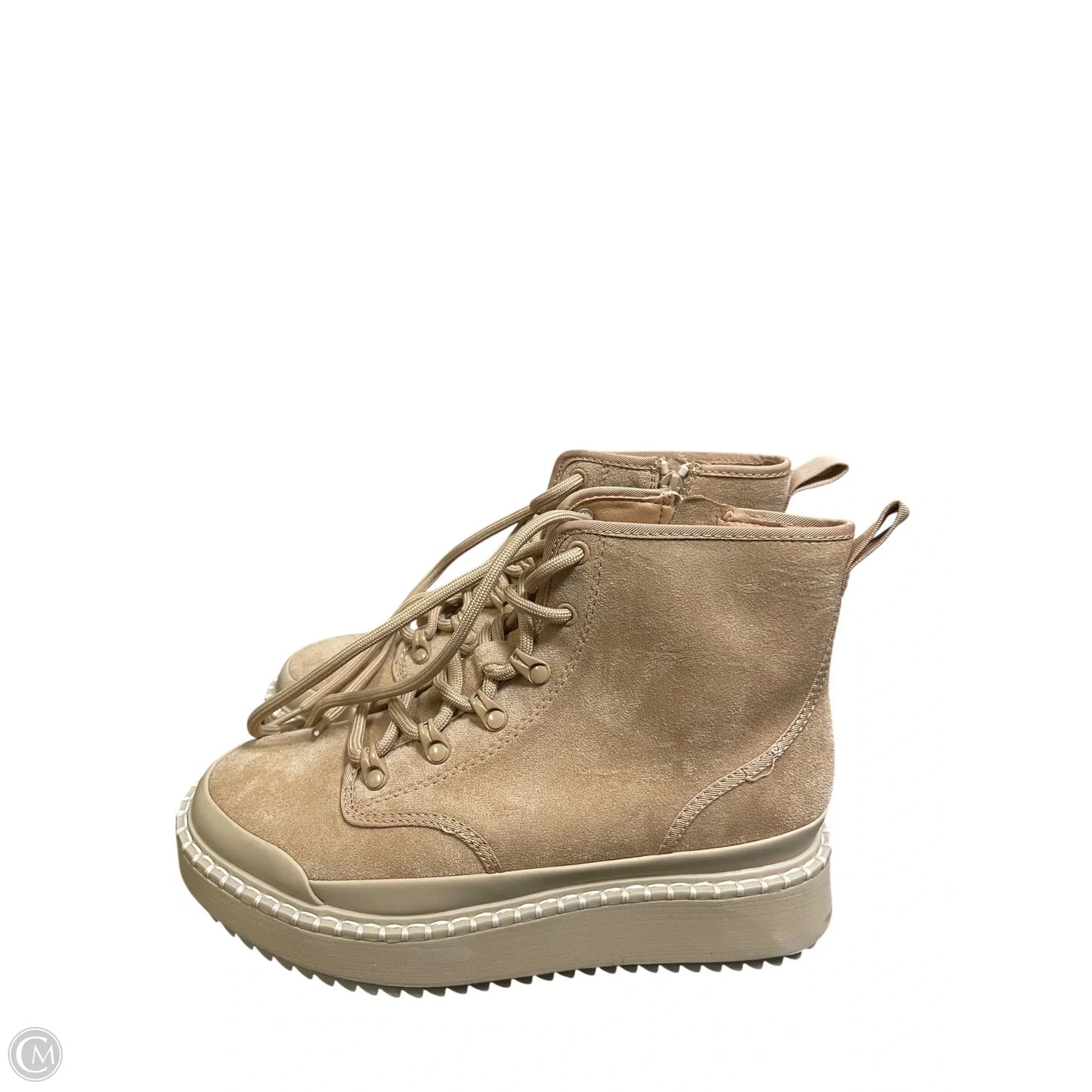 Boots Ankle Flats By Universal Thread In Tan, Size: 8.5