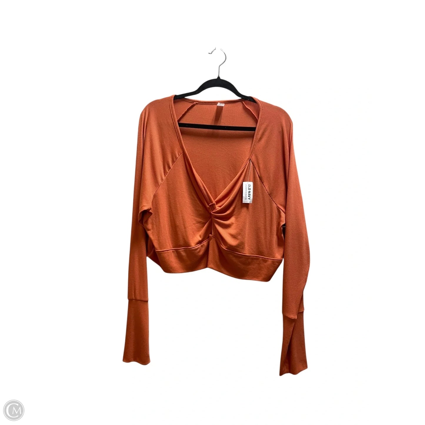 Top Long Sleeve By Old Navy In Orange, Size: 3x