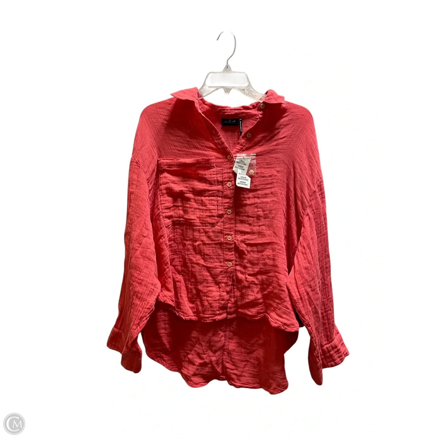 Top Long Sleeve By Out From Under In Pink, Size: S