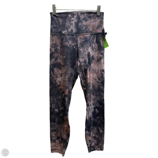 Athletic Leggings By Lululemon In Multi-colored, Size: 4