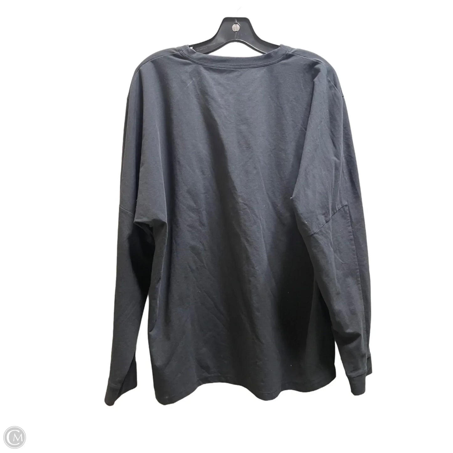 Athletic Top Long Sleeve Crewneck By Lululemon In Black, Size: Xl