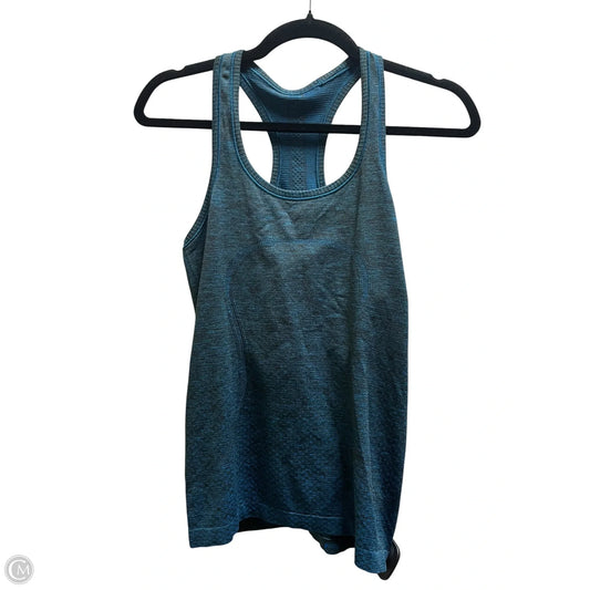 Athletic Tank Top By Lululemon In Blue, Size: 8