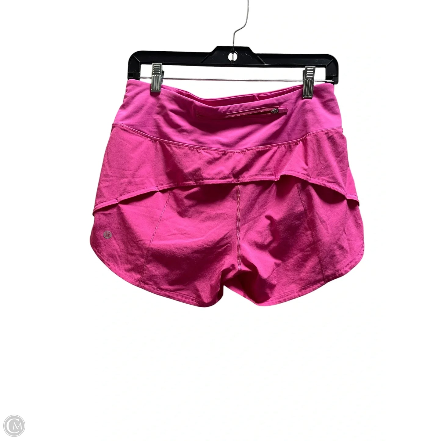Athletic Shorts By Lululemon In Pink, Size: 6