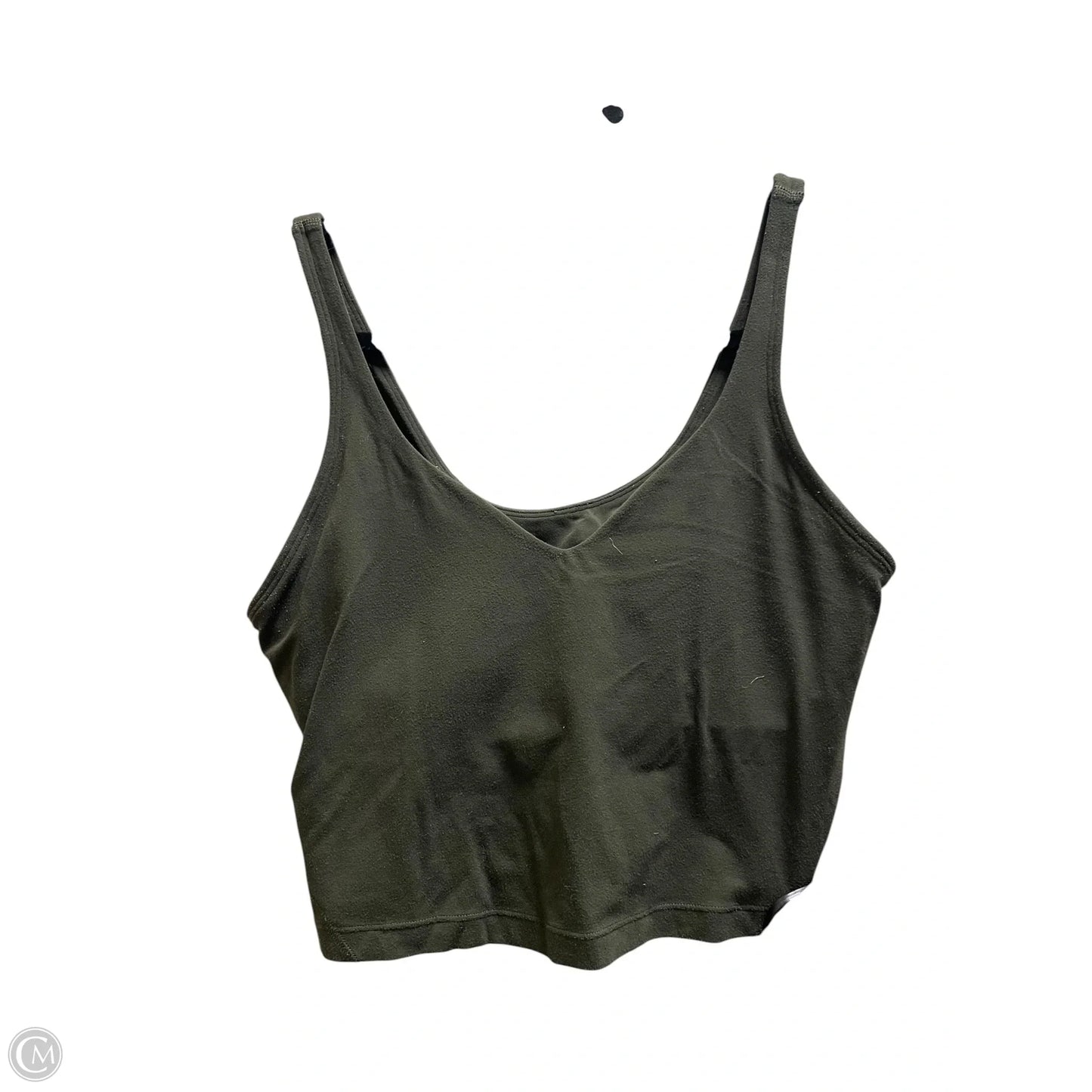 Athletic Tank Top By Lululemon In Green, Size: 8