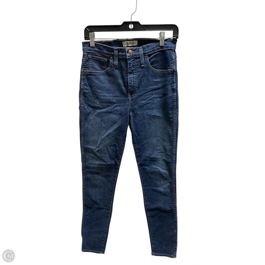 Jeans Skinny By Madewell In Blue Denim, Size: 6