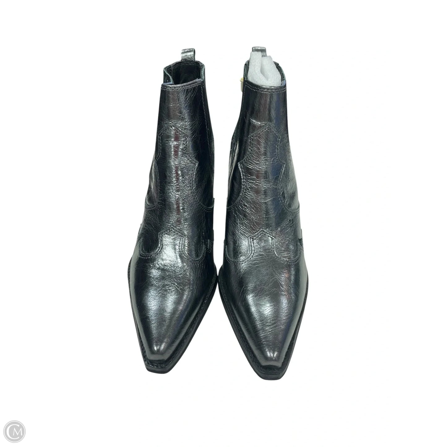 Boots Ankle Flats By Sam Edelman In Silver, Size: 7