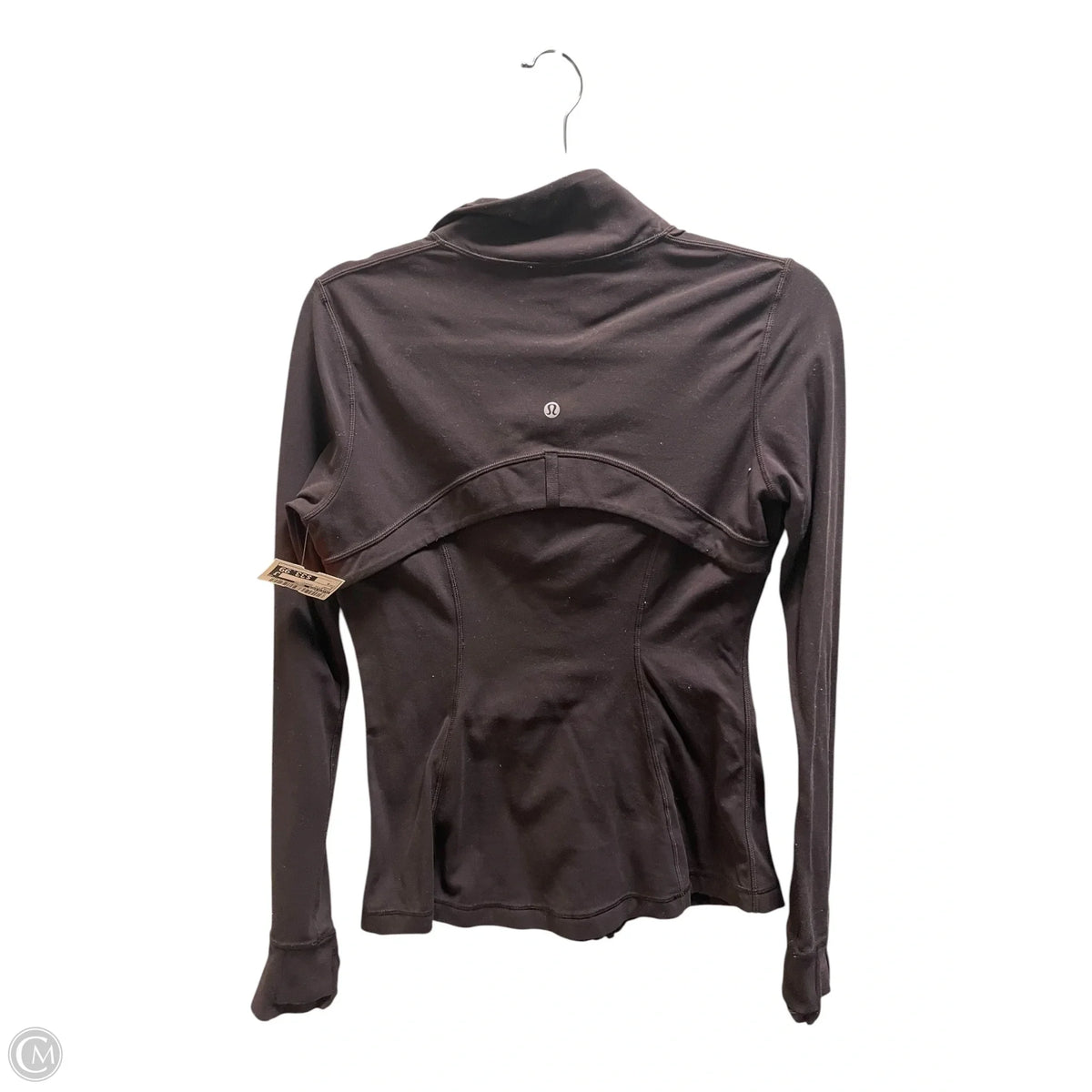 Athletic Jacket By Lululemon In Brown, Size: 8