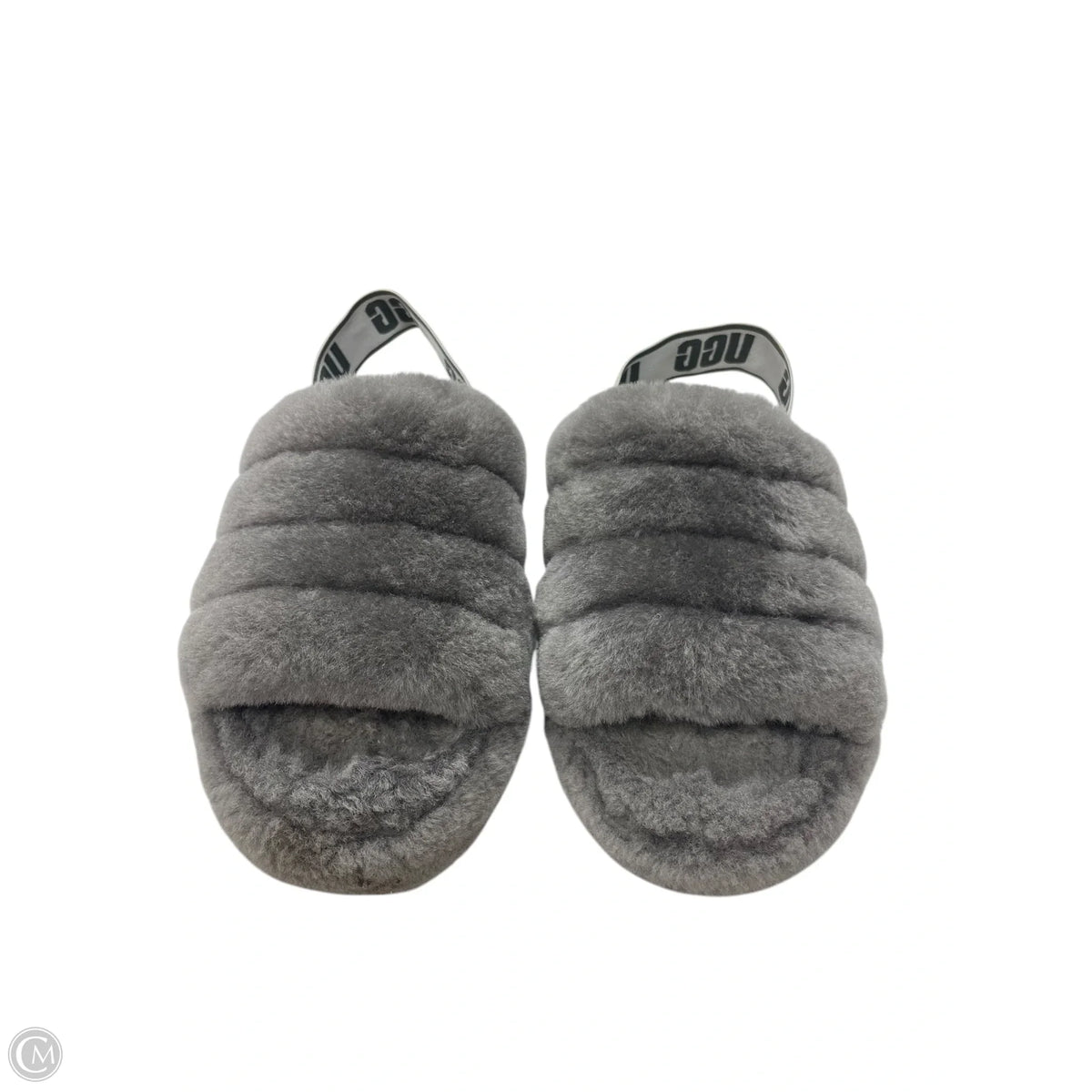 Sandals Designer By Ugg In Grey, Size: 7