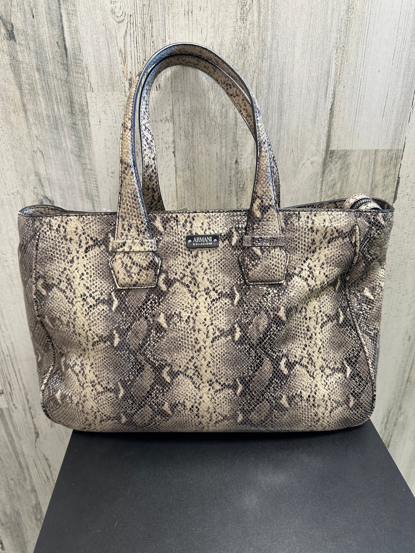 Handbag Designer By Armani Collezoni  Size: Large