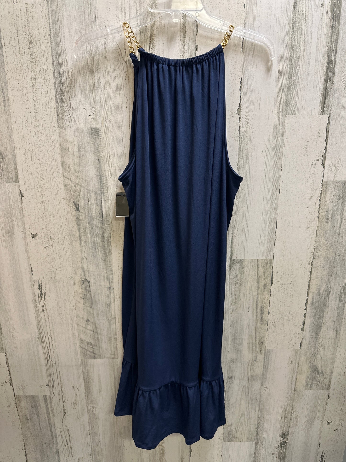 Blue Dress Casual Short Michael Kors, Size 1x