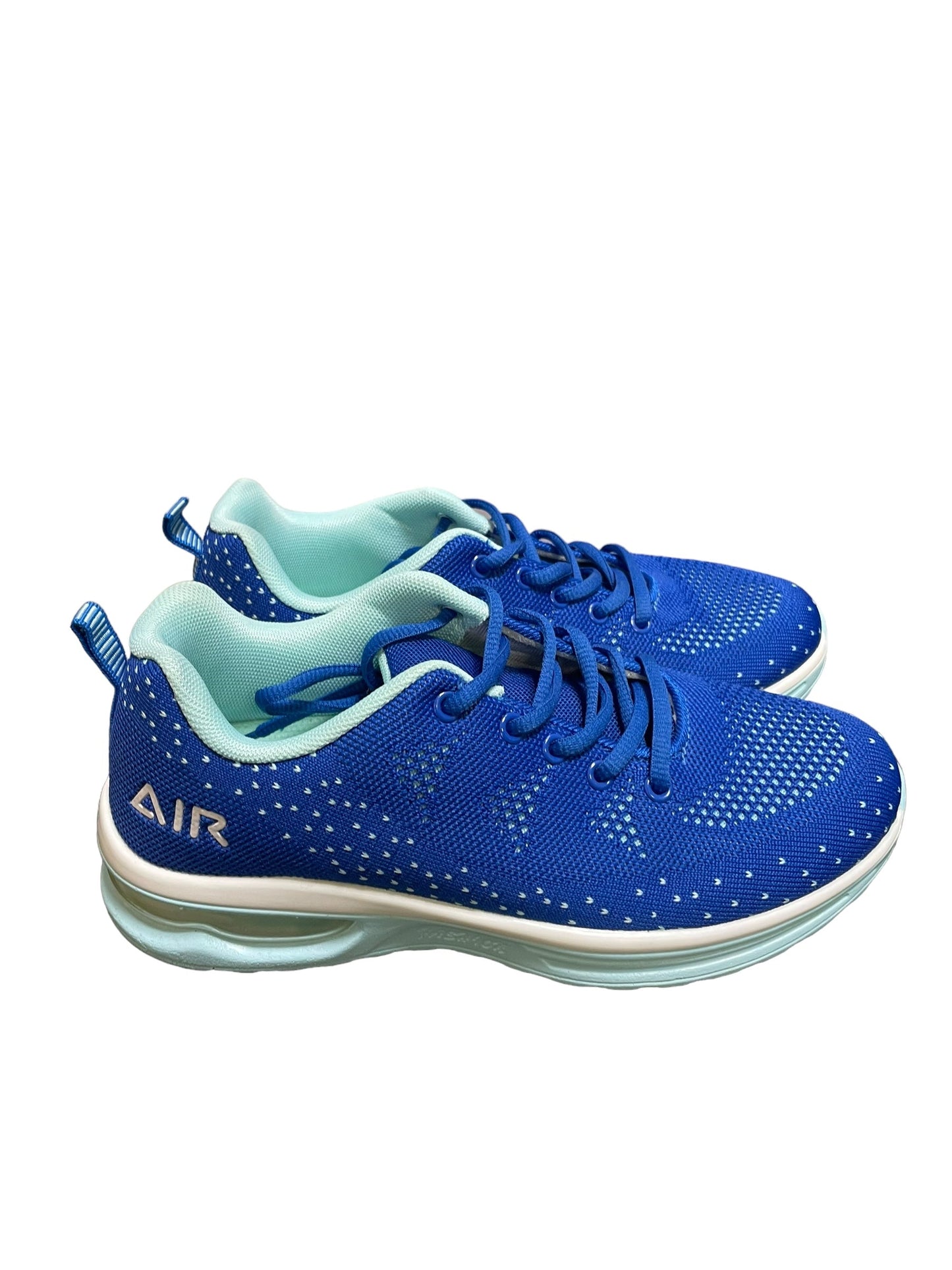 Shoes Athletic By Clothes Mentor In Blue, Size: 7.5