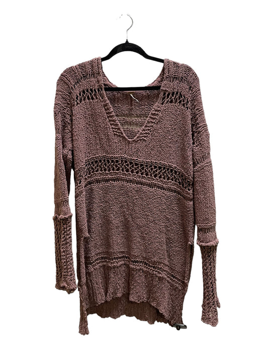 Sweater By Free People In Purple, Size: L