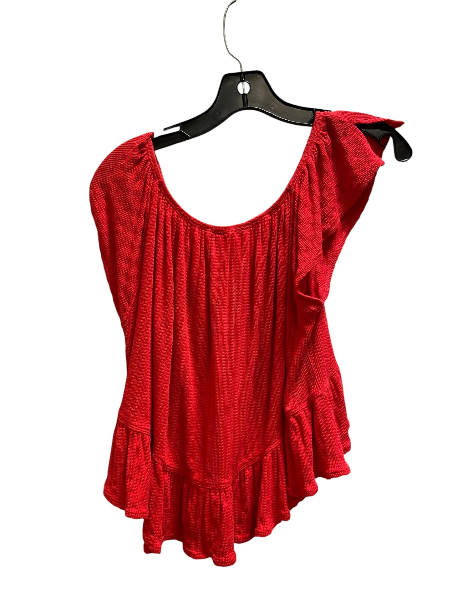 Top Short Sleeve By We The Free In Red, Size: S