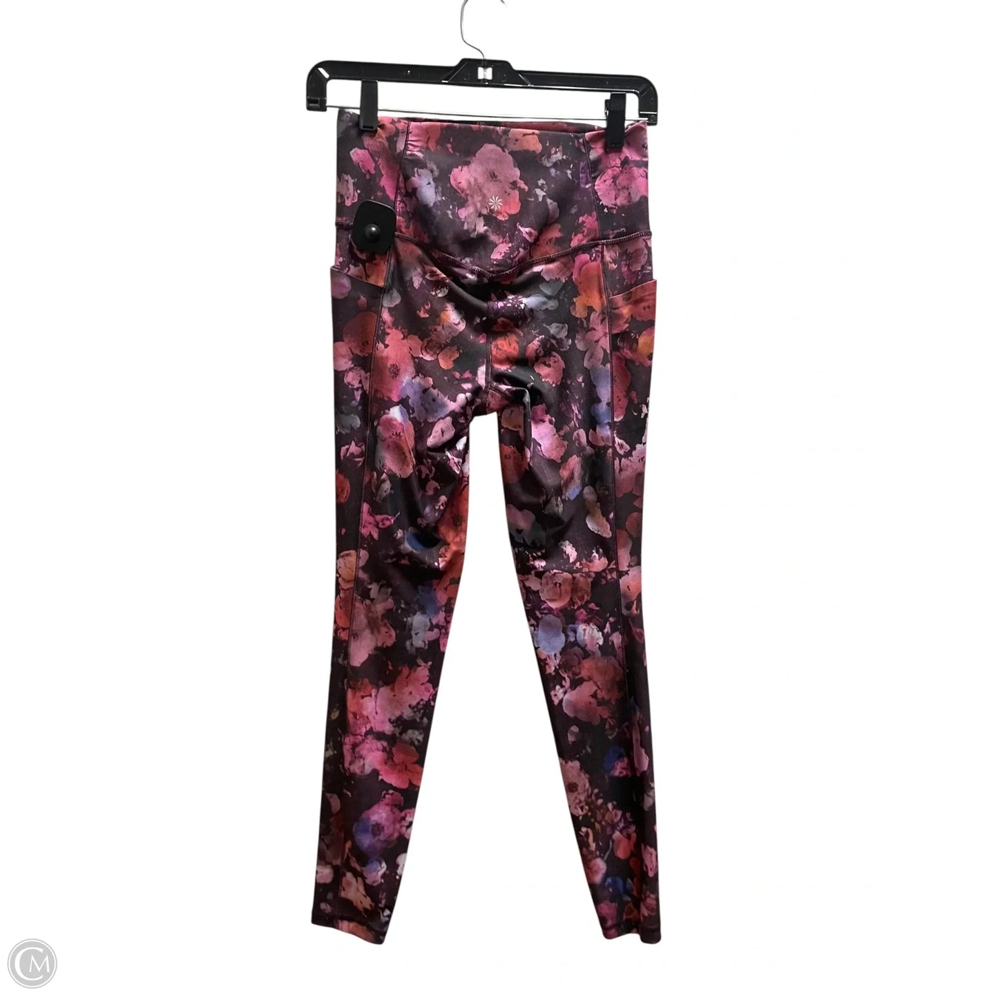 Athletic Leggings By Athleta In Floral Print, Size: S