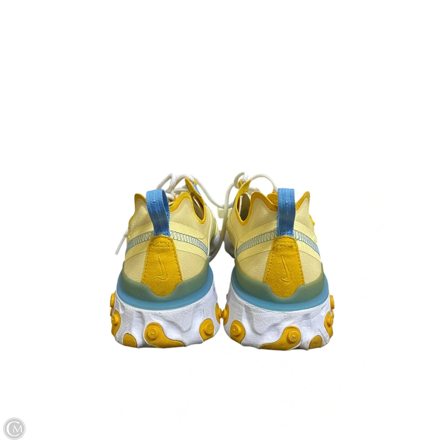 Shoes Athletic By Nike In Yellow, Size: 7.5