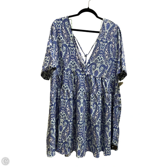 Dress Casual Maxi By Simply Southern In Blue, Size: L