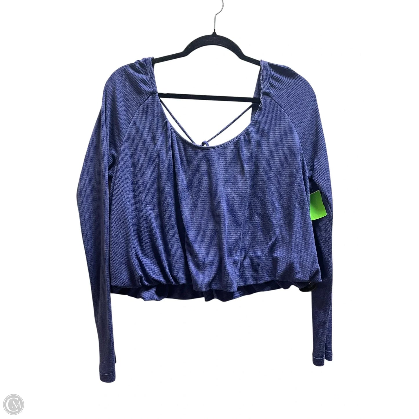 Top Long Sleeve By We The Free In Blue, Size: M