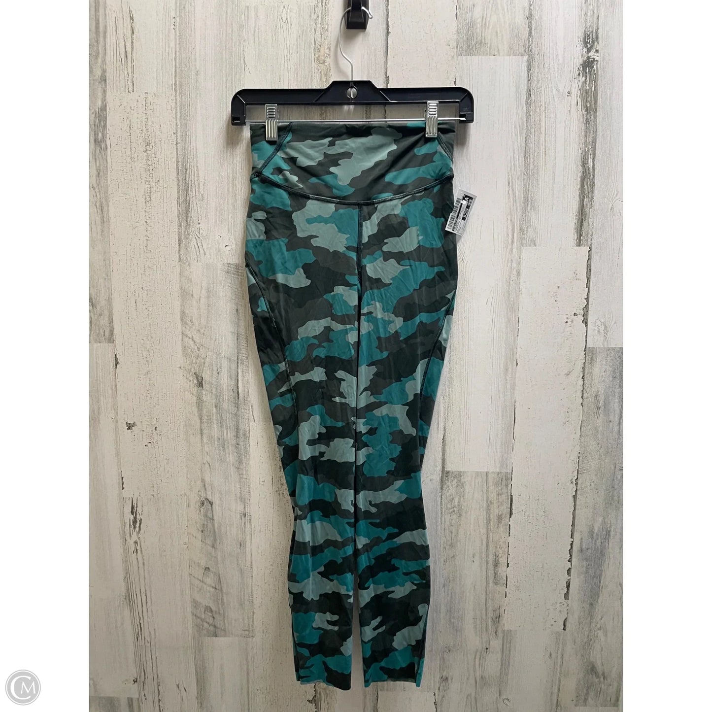 Athletic Leggings By Lululemon In Camouflage Print, Size: 4