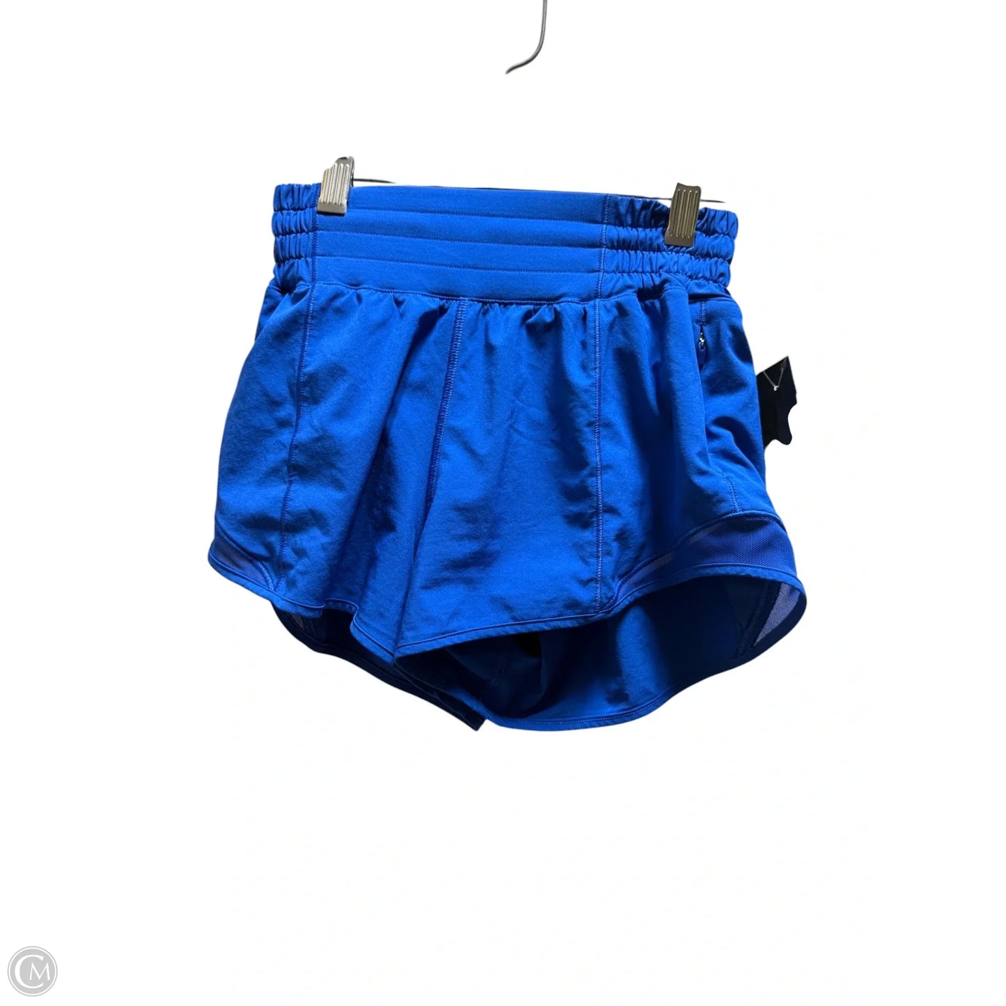 Athletic Shorts By Lululemon In Blue, Size: 0