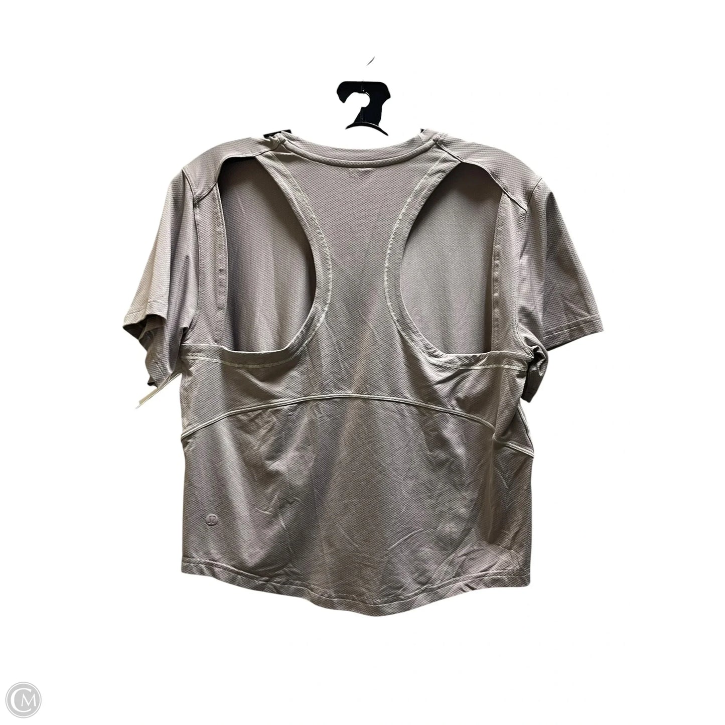 Athletic Top Short Sleeve By Lululemon In Pink, Size: S
