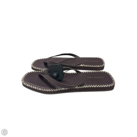 Sandals Flats By American Eagle In Brown, Size: 8