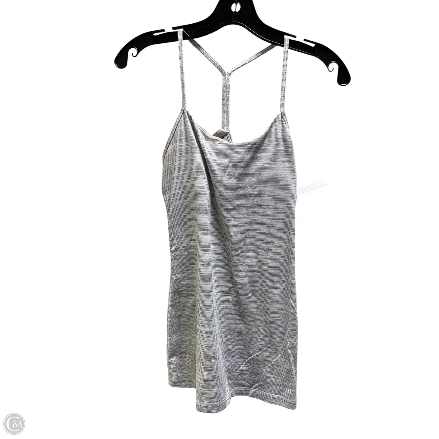 Athletic Tank Top By Lululemon In Grey, Size: 4
