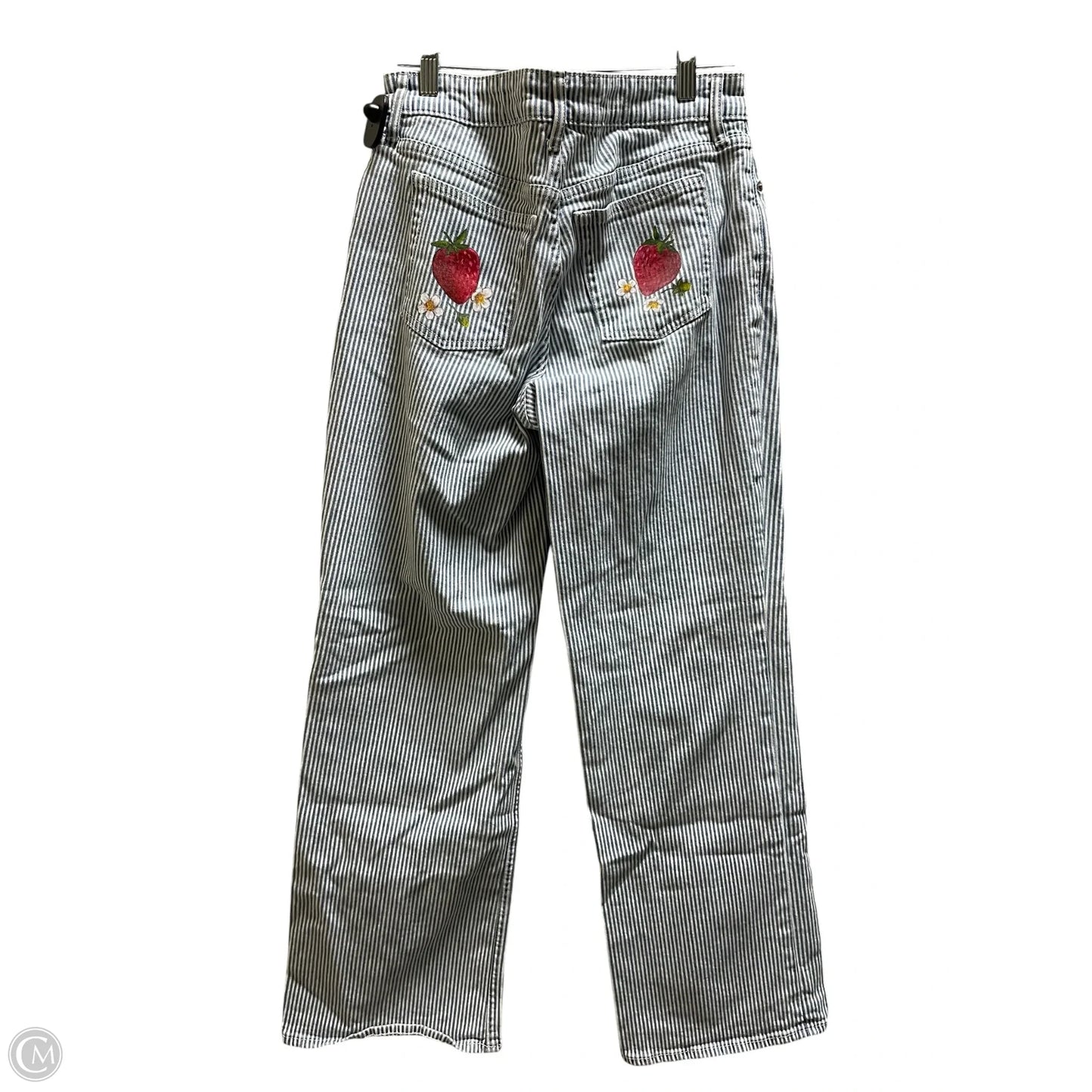 Pants Other By Free Assembly In Striped Pattern, Size: 6