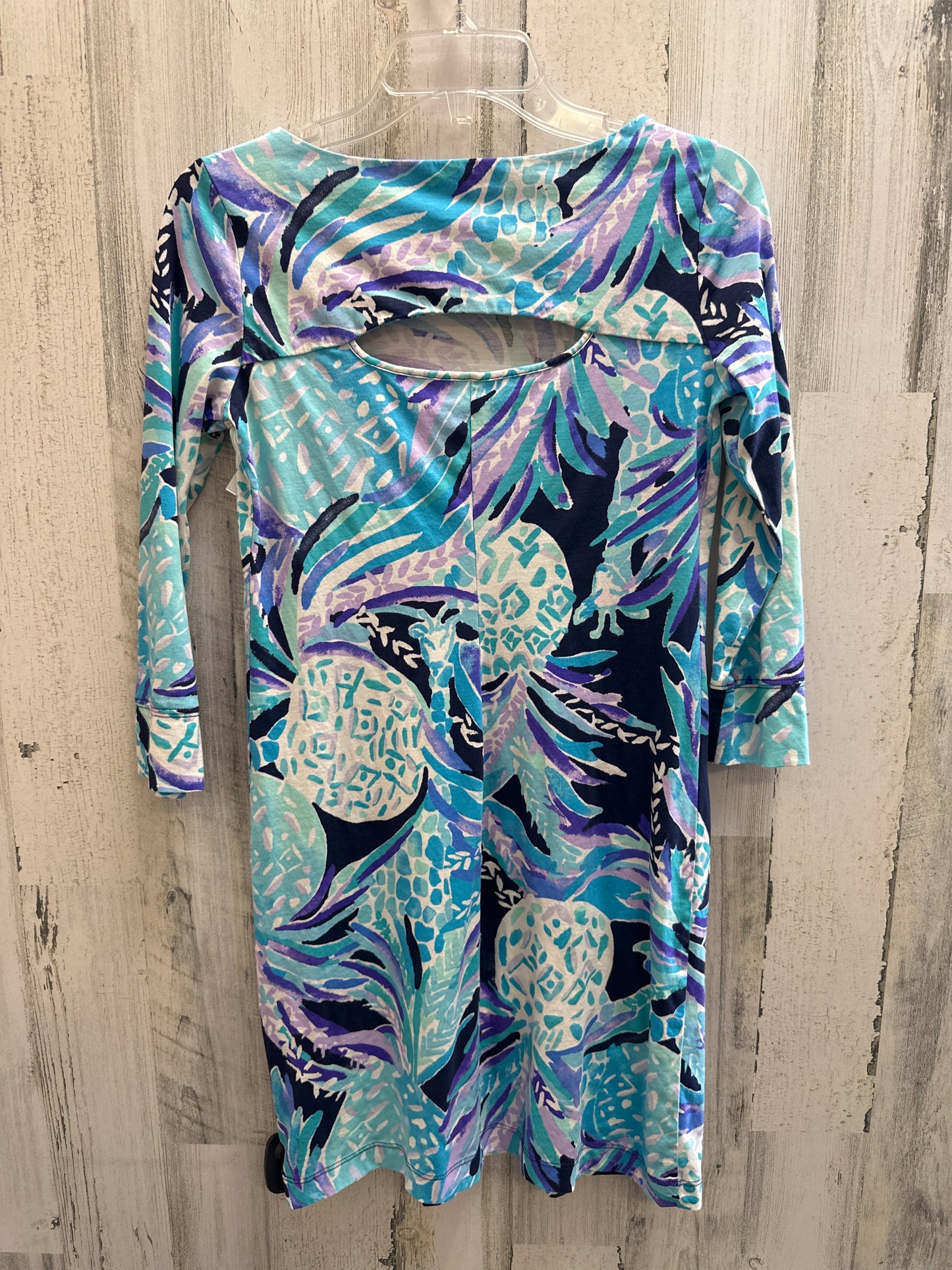 Blue Dress Casual Maxi Lilly Pulitzer, Size Xs