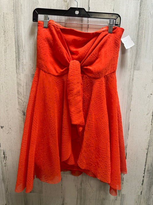 Orange Dress Casual Midi Free People, Size S