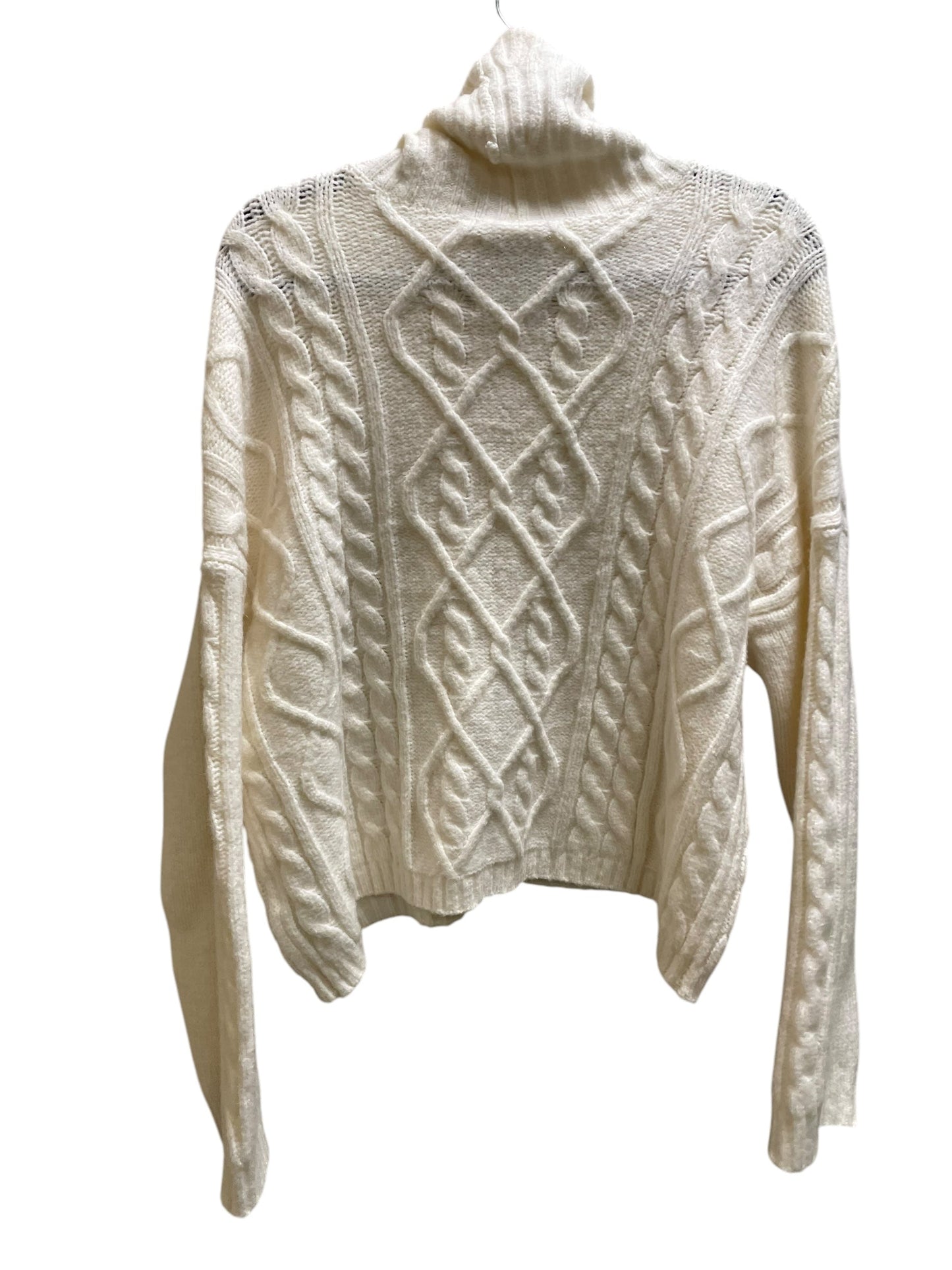 Sweater By Abercrombie And Fitch In White, Size: Xs