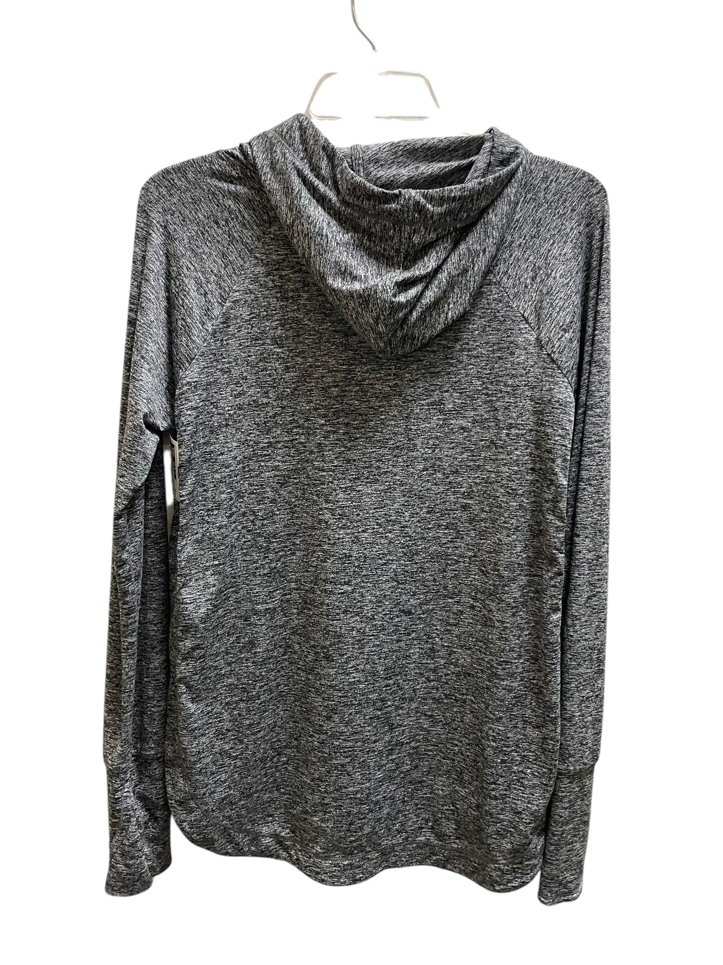 Athletic Top Long Sleeve Hoodie By Athleta In Grey, Size: S