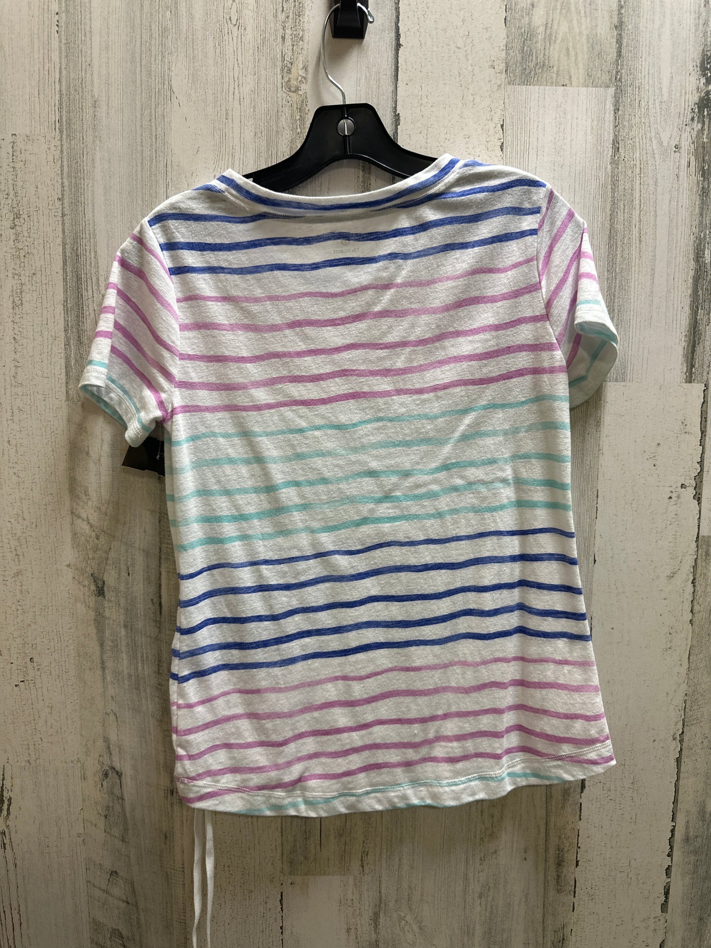 Multi-colored Top Short Sleeve Talbots, Size S