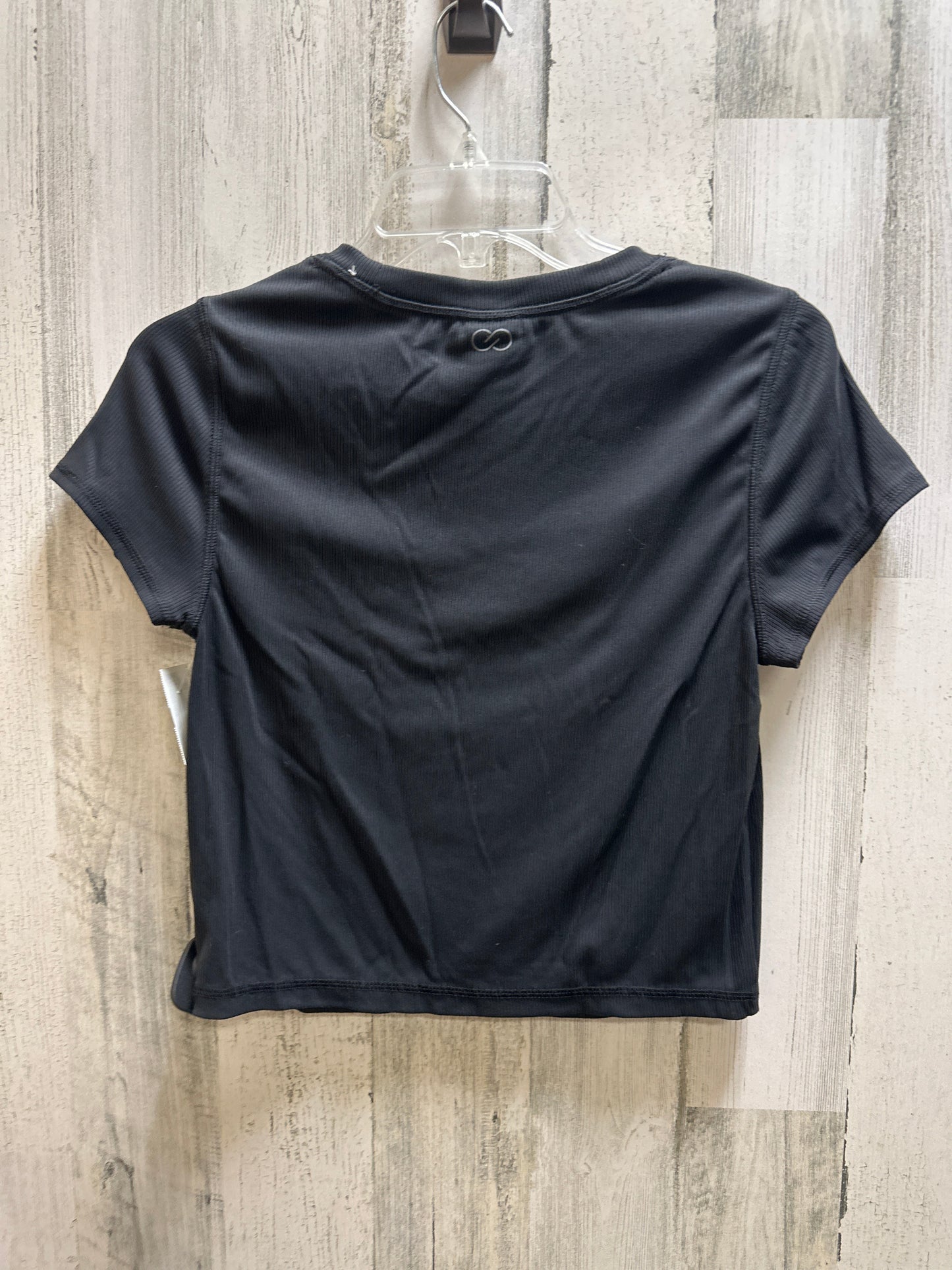 Black Top Short Sleeve Calia, Size L