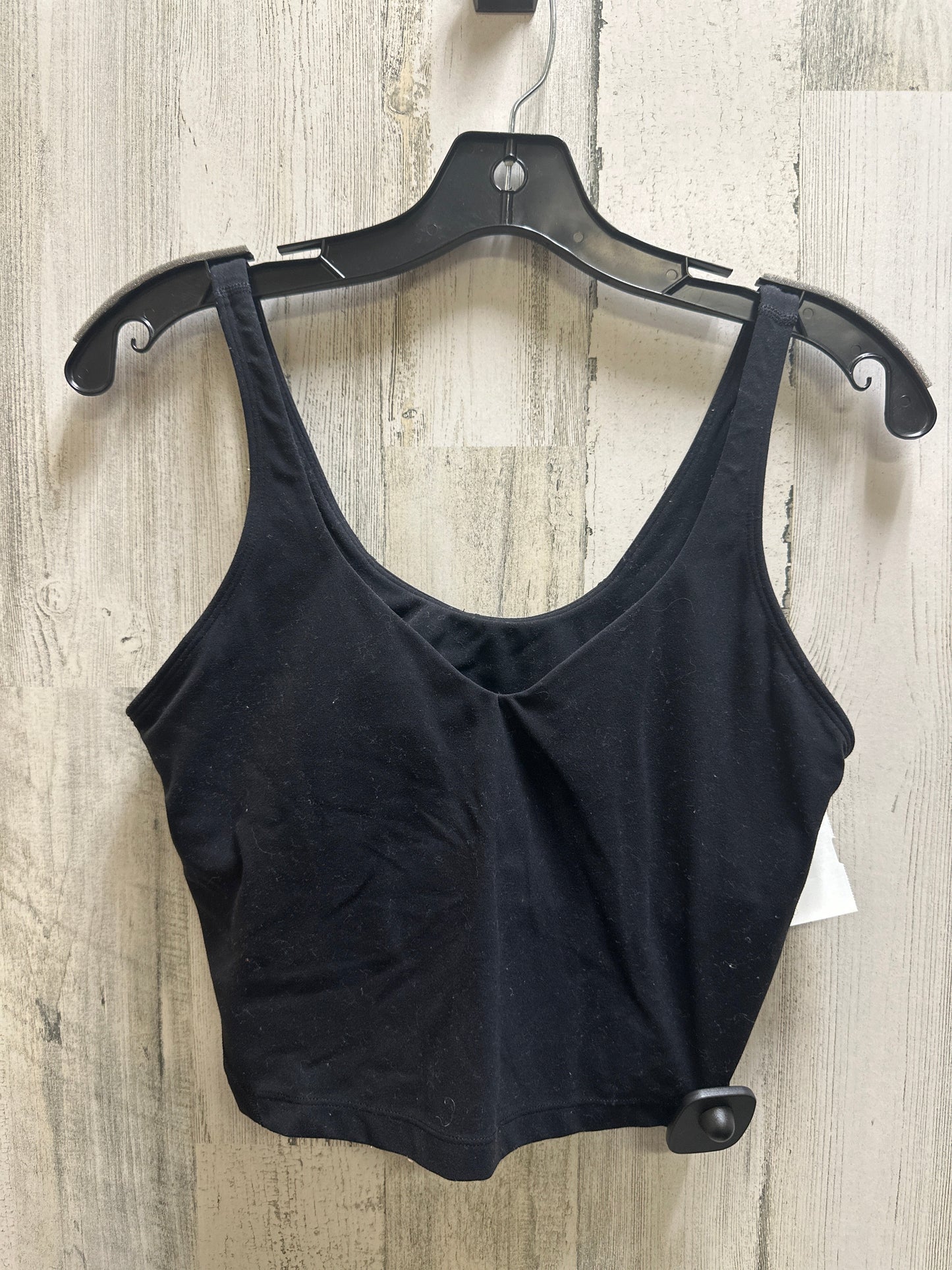 Black Athletic Tank Top Lululemon, Size 10