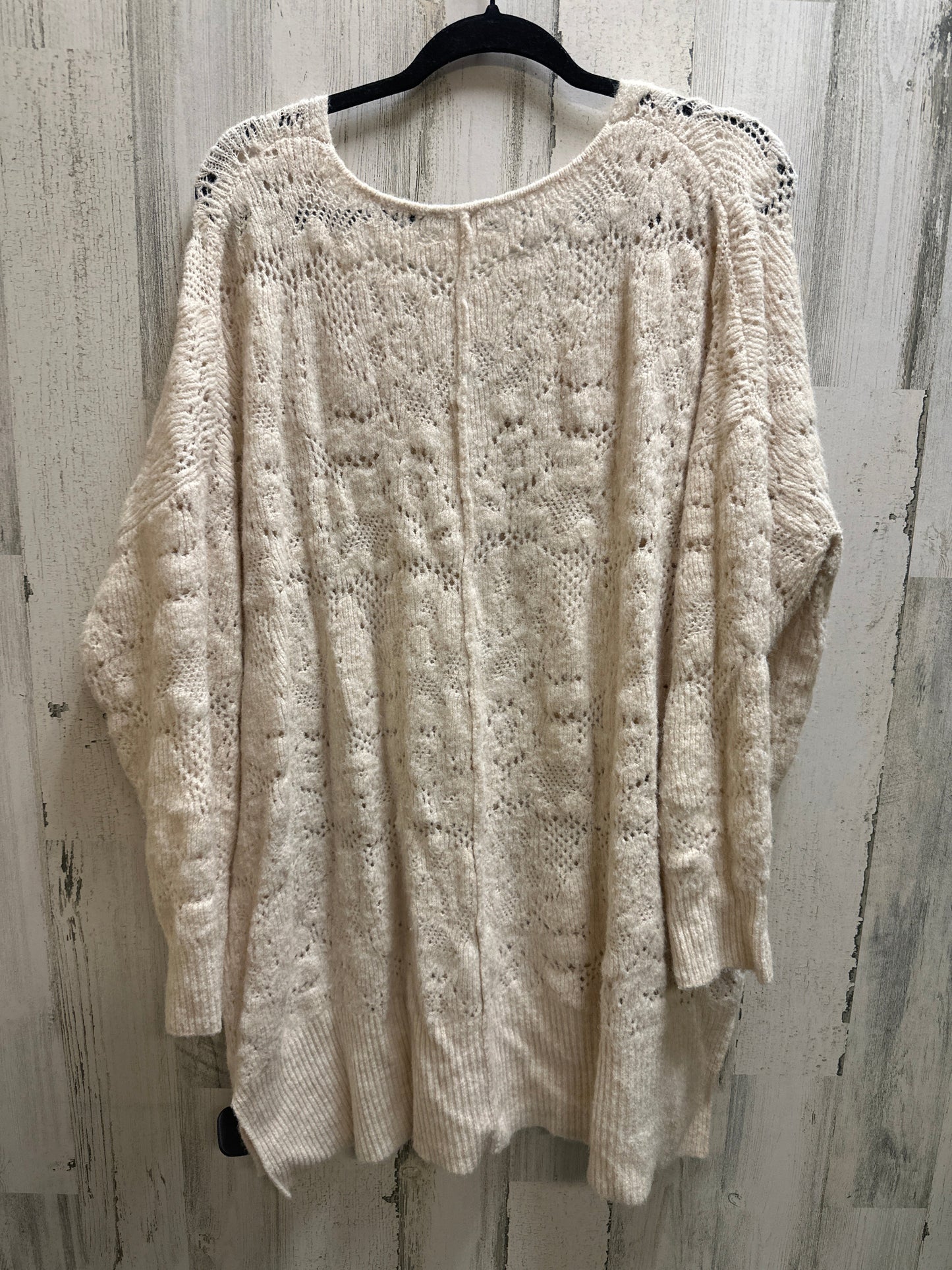 Cream Sweater Free People, Size M