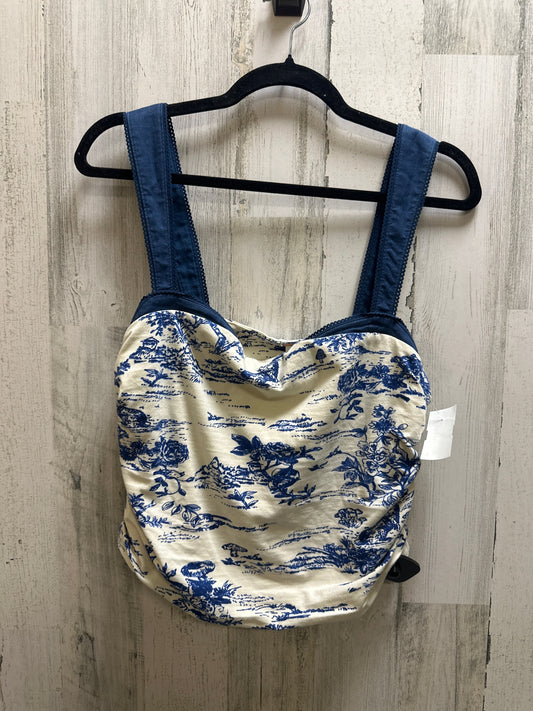 Blue Top Sleeveless Free People, Size L
