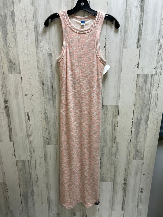 Pink Dress Casual Midi Old Navy, Size S