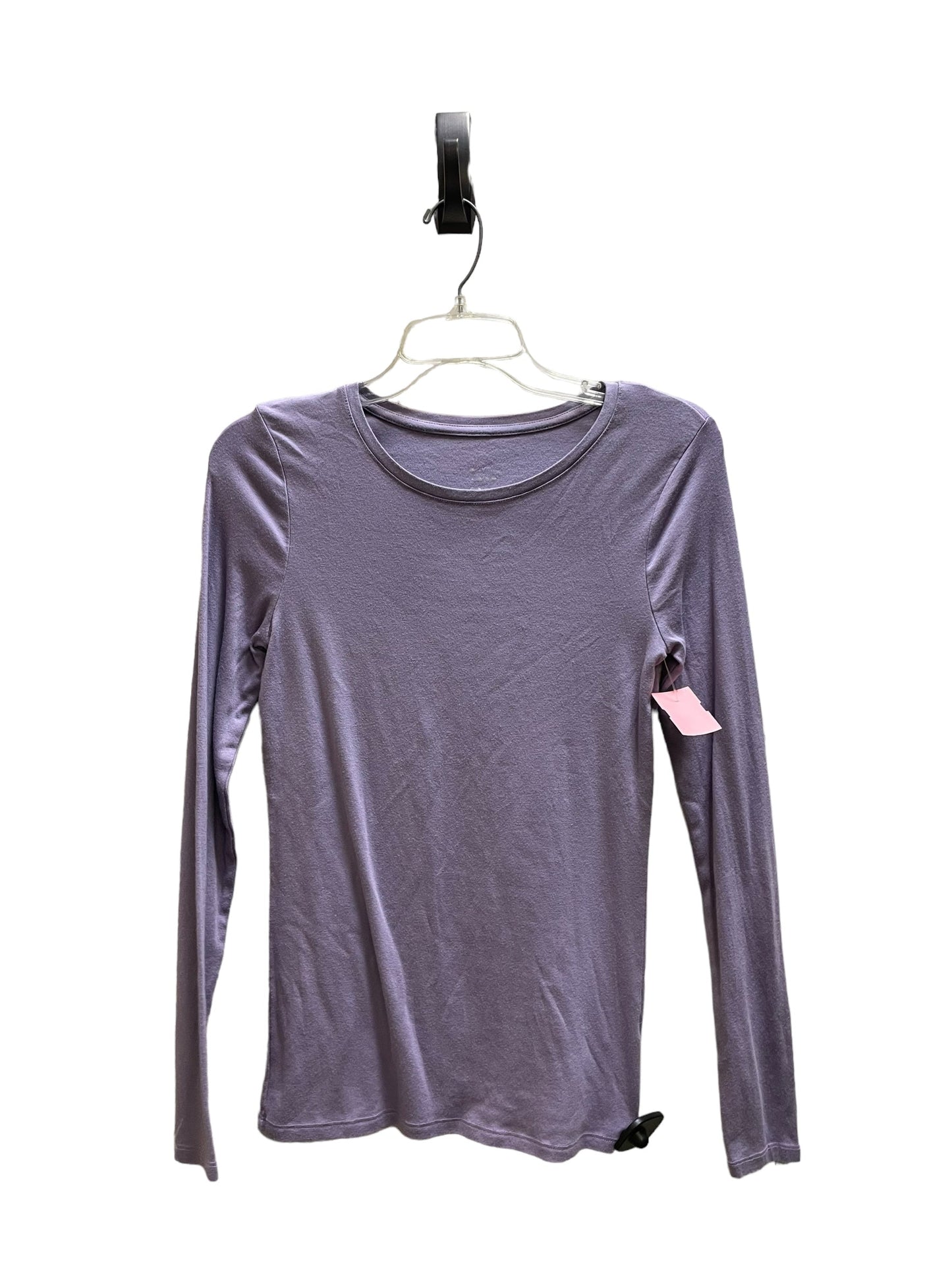 Top Long Sleeve By A New Day In Purple, Size: S