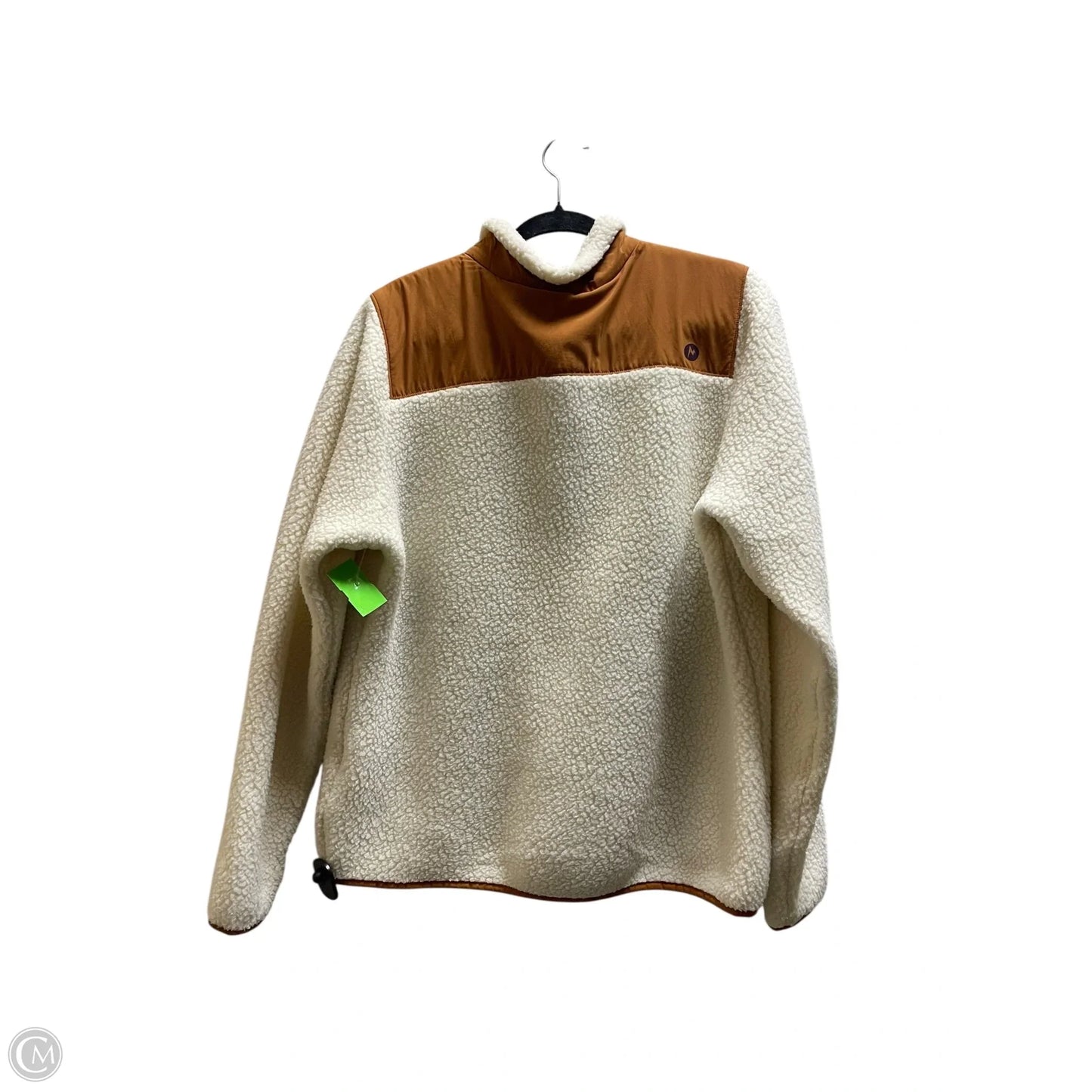 Sweatshirt Collar By Marmot In Cream, Size: Xl