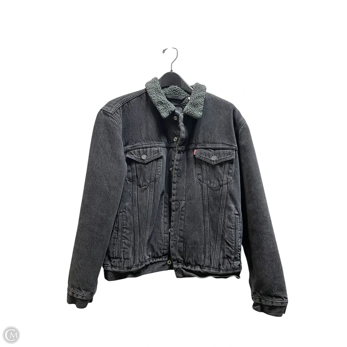 Coat Other By Levis In Black, Size: M