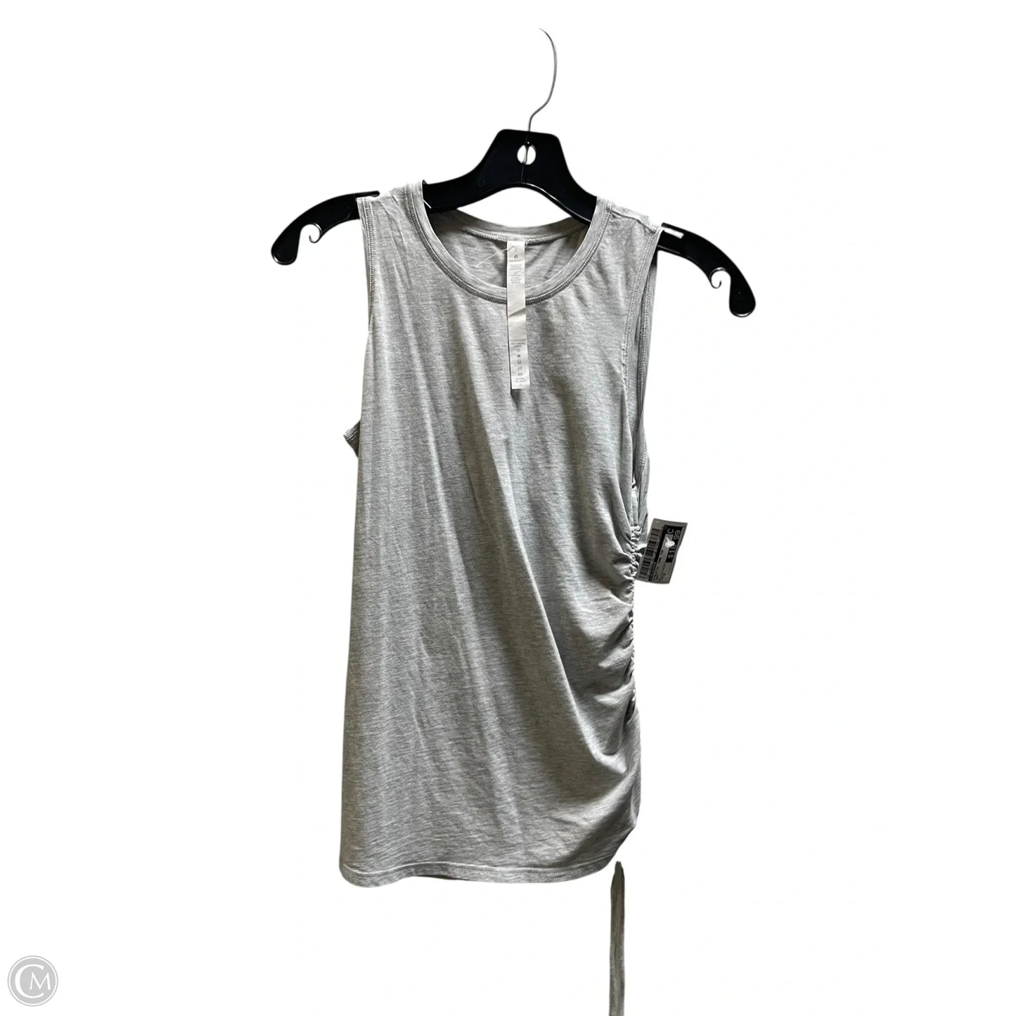 Athletic Tank Top By Lululemon In Grey, Size: 2