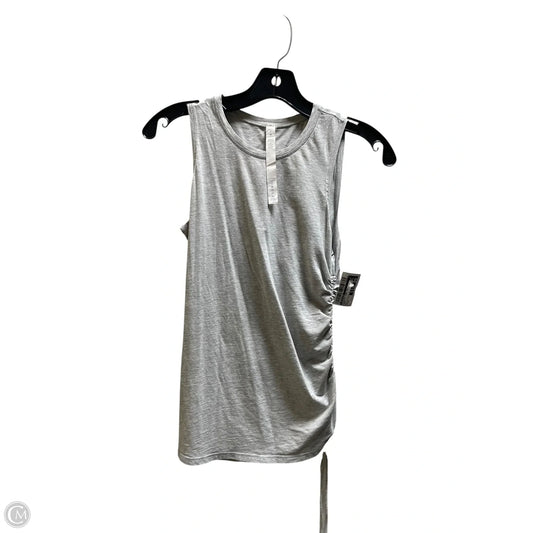 Athletic Tank Top By Lululemon In Grey, Size: 2