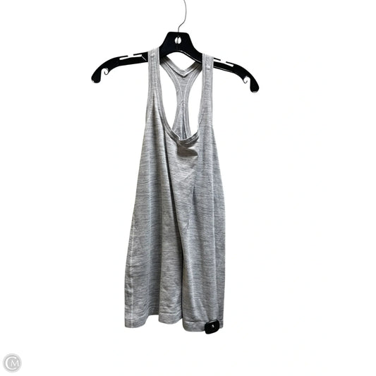 Athletic Tank Top By Lululemon In Grey, Size: 2