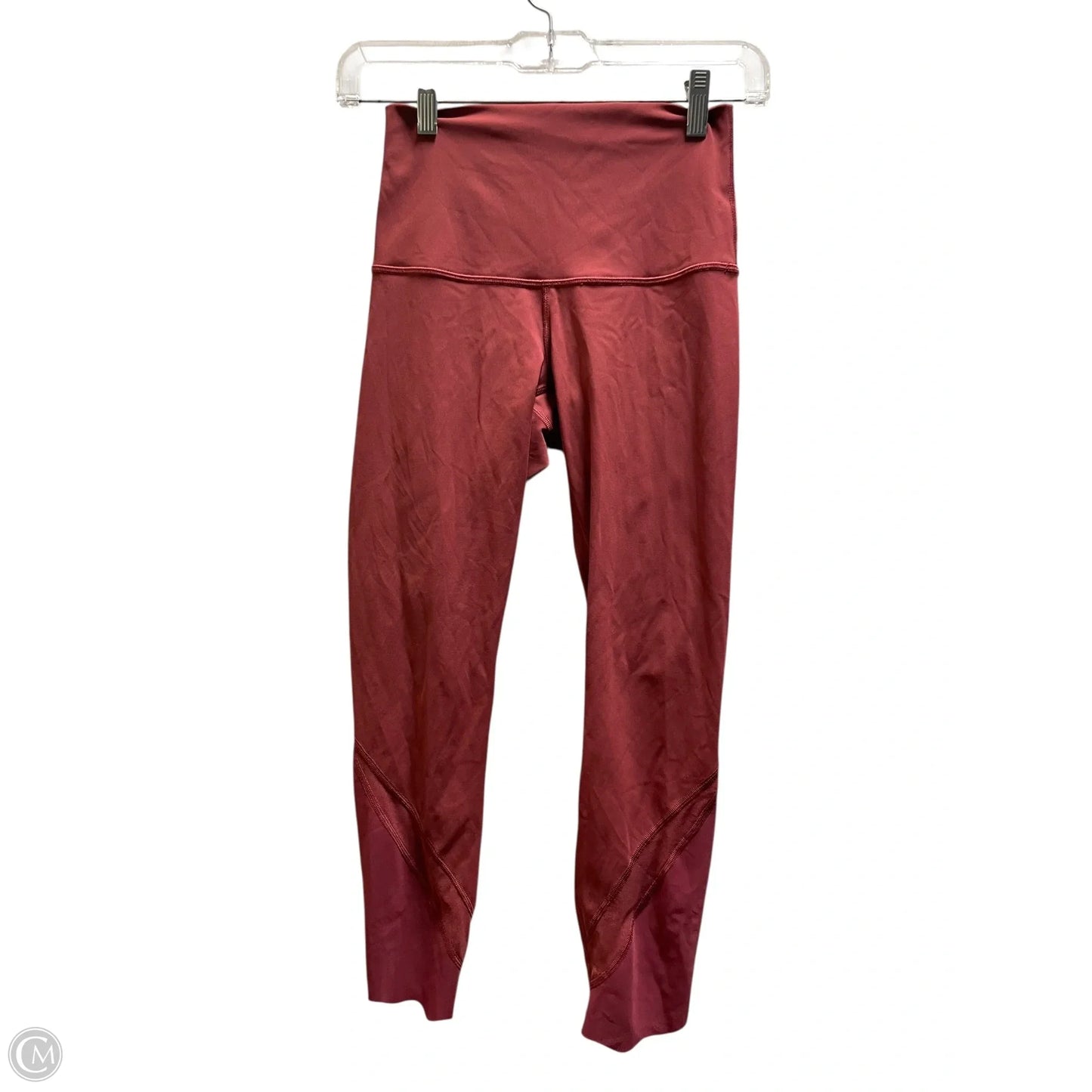 Athletic Capris By Lululemon In Pink, Size: S