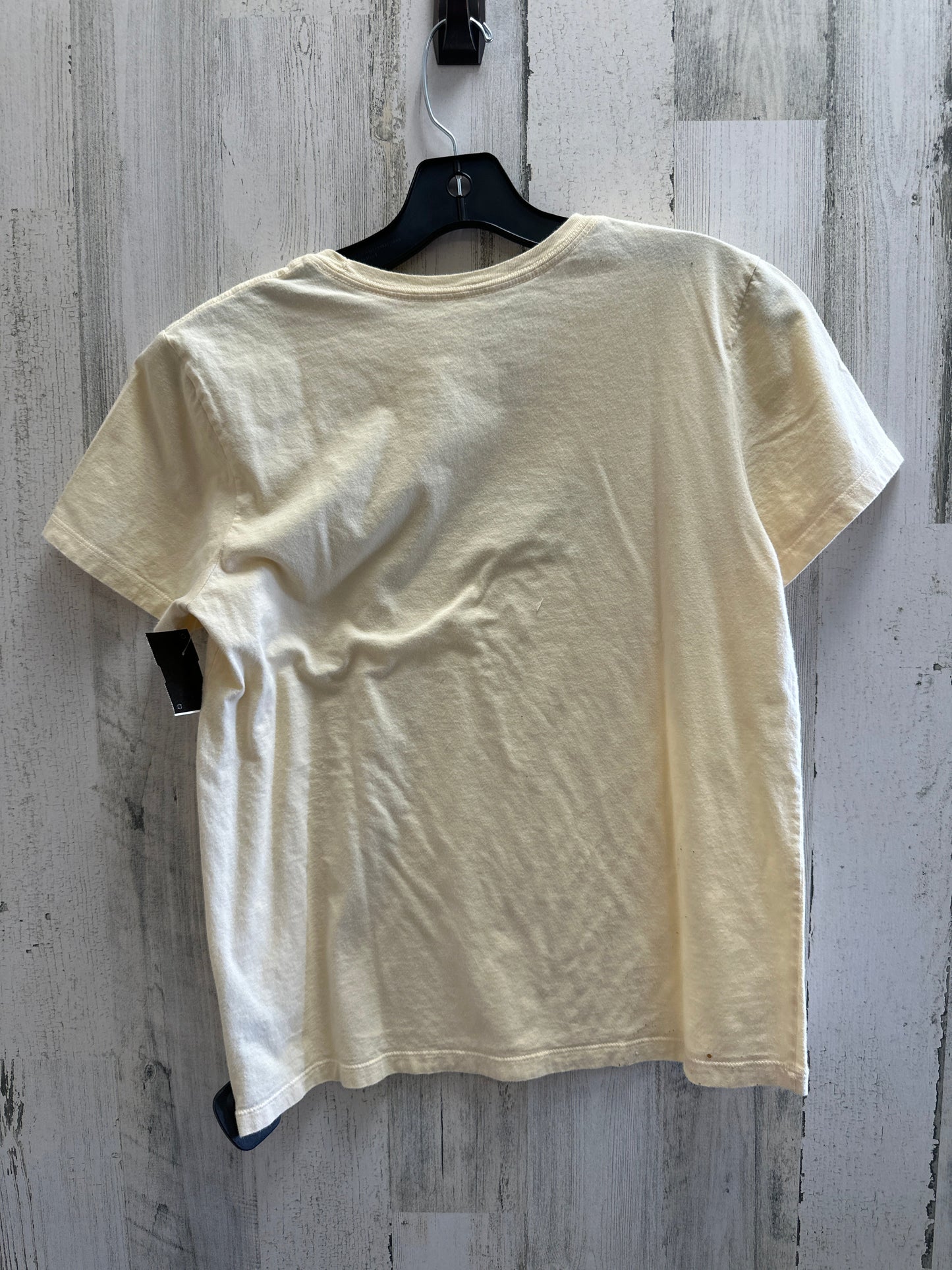 Yellow Top Short Sleeve Patagonia, Size Xs