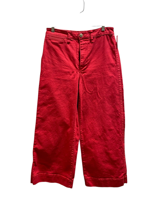 Pants Dress By Madewell In Red, Size: 4