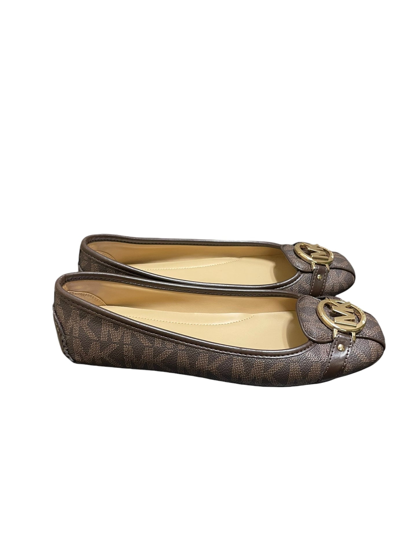 Shoes Flats By Michael Kors In Brown, Size: 7.5