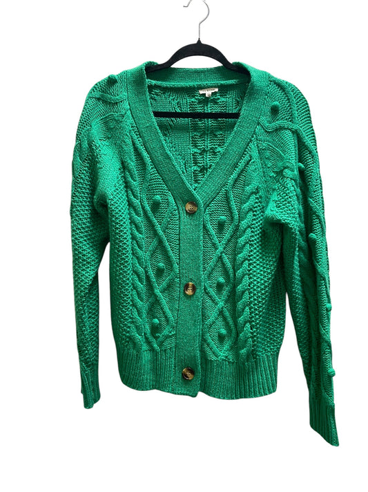 Sweater Cardigan By Jodifl In Green, Size: S